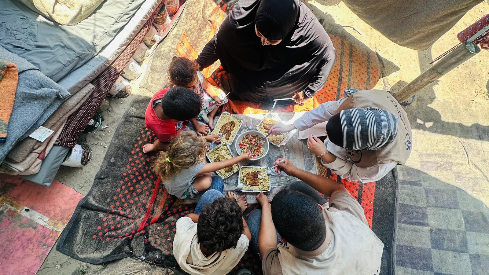 سحور رمضان في مراكز الإيواء